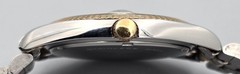 Luxor 35mm Swiss Quartz Men&rsquo;s Two-Tone Date Watch Roman Dial Jubilee Bracelet