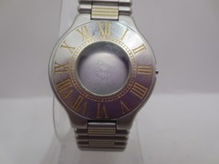 VINTAGE CARTIER MUST DE CARTIER 21 CASE/BACKCASE AND BRACELET
