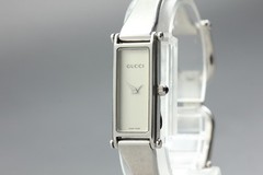 [Near MINT] GUCCI 1500L 13mm White Dial Bangle Quartz Women&rsquo;s Watch from JAPAN