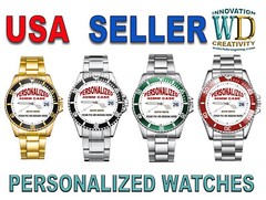 Personalized Watch custom Logo Pic Photo men&rsquo;s women&rsquo;s NEW Quartz WR 3ATM