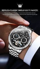 OLEVS Automatic Mechanical Waterproof Luminous Watch Date Men&rsquo;s Wristwatch