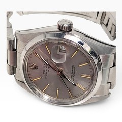 Rolex Date 34 mm Steel Silver Dial Oyster Automatic Watch 1500 Circa 1979