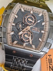 Invicta – S1 Rally – Gunmetal / Rose Gold Multifunction Quartz Mens Watch