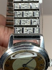 VINTAGE RARE ORATOR 16 Jewels SUB SECOND SWISS MEN&rsquo;S 31mm WATCH