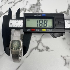 [Working Condition] CITIZEN Hand-wound Watch, Green, Square