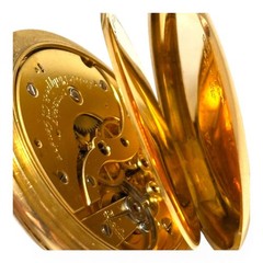 Patek Philippe Pocket Watch 50 mm Open Face 18K Yellow Gold Watch 89 Grams