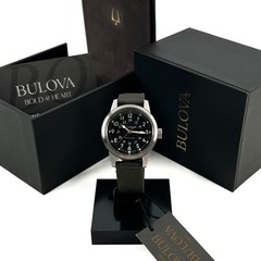 New w/box/Bulova 96A259 Military VWI Special Edition HACK Automatic Men&rsquo;s Watch