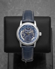 Frederique Constant Classics Worldtimer Manufacture Steel 42 mm FC-718NWM4H6