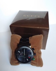Gucci G‑Chrono YA101331 Unworn Serviced 2026 Full Set Box Links 44mm