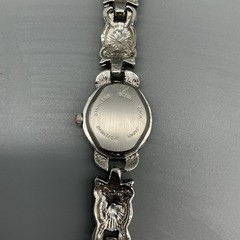 Eikon Womens Watch 13mm Silver Tone Cameo Marcasite Bracelet New Battery