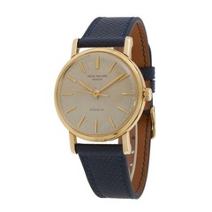 Vintage 1963 Patek Philippe Ref. 3423 18KT Gold Double-Signed Gübelin Dial