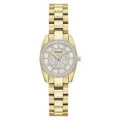 Bulova Classic Pave Gemmed Diamond Stainless Quartz Ladies Watch 98L315 ($425)