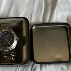 Fossil Men&rsquo;s Quartz Analog Watch Black Dial Silver Steel Bracelet Date w/Box