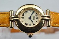 Near MINT Cartier Must Colisee 590002 Roman Dial 24mm Women&rsquo;s Quartz Watch w/Box