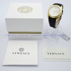 [B1Y] Versace Men&rsquo;s Watch Quartz V SPORT II VFE130015 White Gold [t5y]