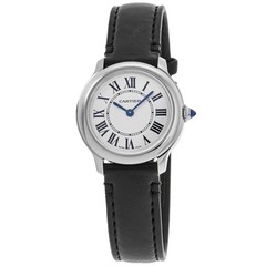 New Cartier Ronde Must De Cartier 29mm Silver Dial Women&rsquo;s Watch WSRN0030