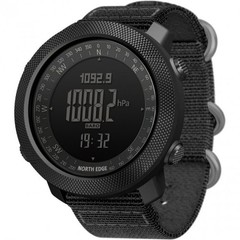 North Edge Apache 5BAR Men&rsquo;s Waterproof Tactical Wristwatch with Compass, Quartz