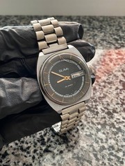 Vintage Slava USSR Watch 1970s Soviet mechanical Original Wristwach Rare