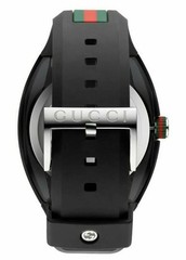 New Genuine Gucci Sync XXL Replacement Silicone Rubber Watch Band Strap YA137