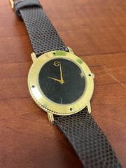 Vintage Rare Gold Toned Men’s Elgin Watch Tinted Bezel
