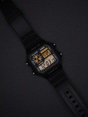 « Gamma » | Custom Radiation Casio | Royale | AE-1200 | ☢️🟡 | Watch MOD