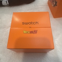 NEW & GENUINE Goku X Swatch Limited Edition Dragon Ball Z Wristwatch (SB01Z101)