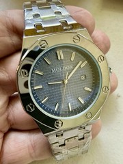 Men&rsquo;s Skeleton Mechanical Luminous Waterproof Octagon Shaped Date Window Watch