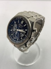 [B1S] Seiko Astron Nexter Titanium Solar Radio Gray Silver SBXY097 [h3x]