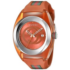 New Genuine Gucci Sync XXL Replacement Silicone Rubber Watch Band Strap YA137