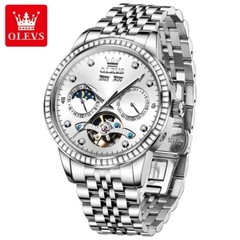 OLEVS Automatic Mechanical Waterproof Luminous Watch Date Men&rsquo;s Wristwatch