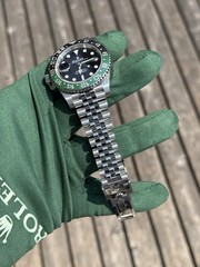 2024 Rolex GMT-Master II 40mm LHD Green/Black « Sprite » Steel Jubilee 126720VTNR