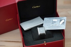 Cartier Tank Must de Cartier WSTA0108 Men&rsquo;s Steel Black Dial Quartz