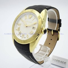 [B1Y] Versace Men&rsquo;s Watch Quartz V SPORT II VFE130015 White Gold [t5y]