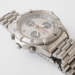 TAG Heuer 2000 CE1111 Quartz Chronograph Gray Dial Professional 200m Men&rsquo;s Box