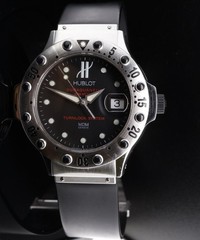 Auth. 2009 Hublot Subaquaneus 2000m Steel Automatic Watch Box & Docs 1950.1