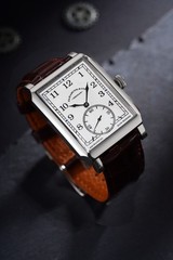 FARASUTE Men&rsquo;s Watch 31mm Luxury Retro Rectangular Manual Mechanical Watch