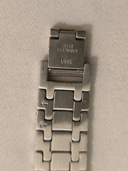 Vintage Givenchy Swiss Made Two-Tone Quartz Watch Diamond Markers 24mm Date