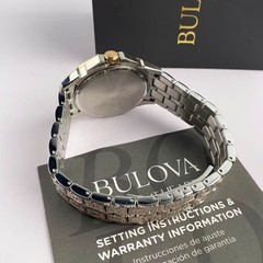 New Bulova Octava White Dial Rose Gold Stainless Steel Men&rsquo;s Quartz Watch 98C133