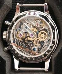 Seagull 1963 ST1901 38mm Acrylic Manual Wind Pilot’s Chronograph Watch US Seller