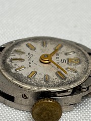 SEIKO (Seikosha) S-mark SOLAR movement, 17 jewels, manual winding, junk item.