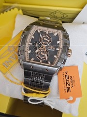 Invicta – S1 Rally – Gunmetal / Rose Gold Multifunction Quartz Mens Watch