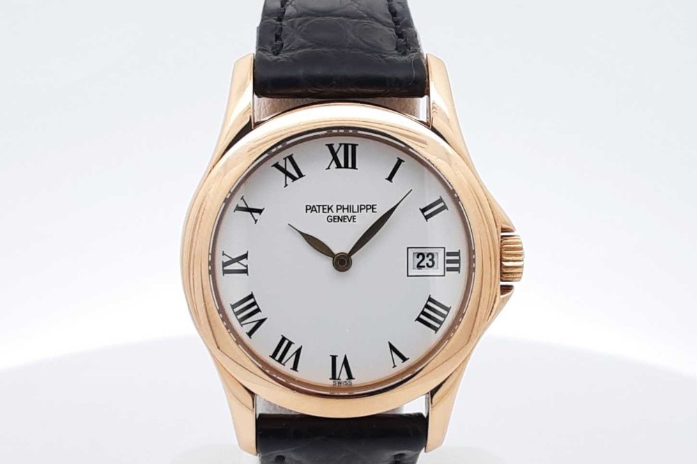 Patek Philippe Calatrava 18k Yellow Gold 28mm Quartz Watch 41.6g Eb0626ixxzsa
