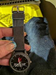 Pendleton Whisky Analog Quartz Logo Dial Watch 40-43.9mm Black Rubber Strap
