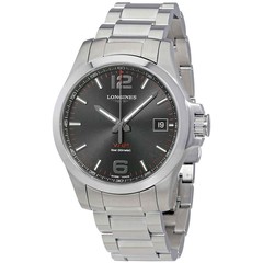 Longines Conquest V.H.P. Perpetual Black Dial Men&rsquo;s Watch L3.716.4.56.6