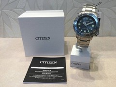 New CITIZEN Diver Watch BN0167 50H Men&rsquo;s Solar Watch Black