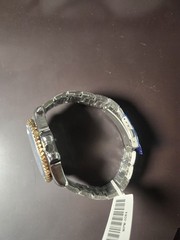 Montres Prestige Men&rsquo;s Quartz Blue Dial Unidirectional Bezel Two-Tone Bracelet