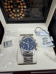 Longines Spirit Chronograph 42mm Blue Dial COSC Full Set L3.820.4.93.6