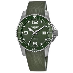 New Longines HydroConquest Automatic Green Dial Men&rsquo;s Watch L3.782.4.06.9