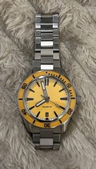 Zelos Swordfish 40 Automatic Diver Watch Ember Orange Dial 40mm