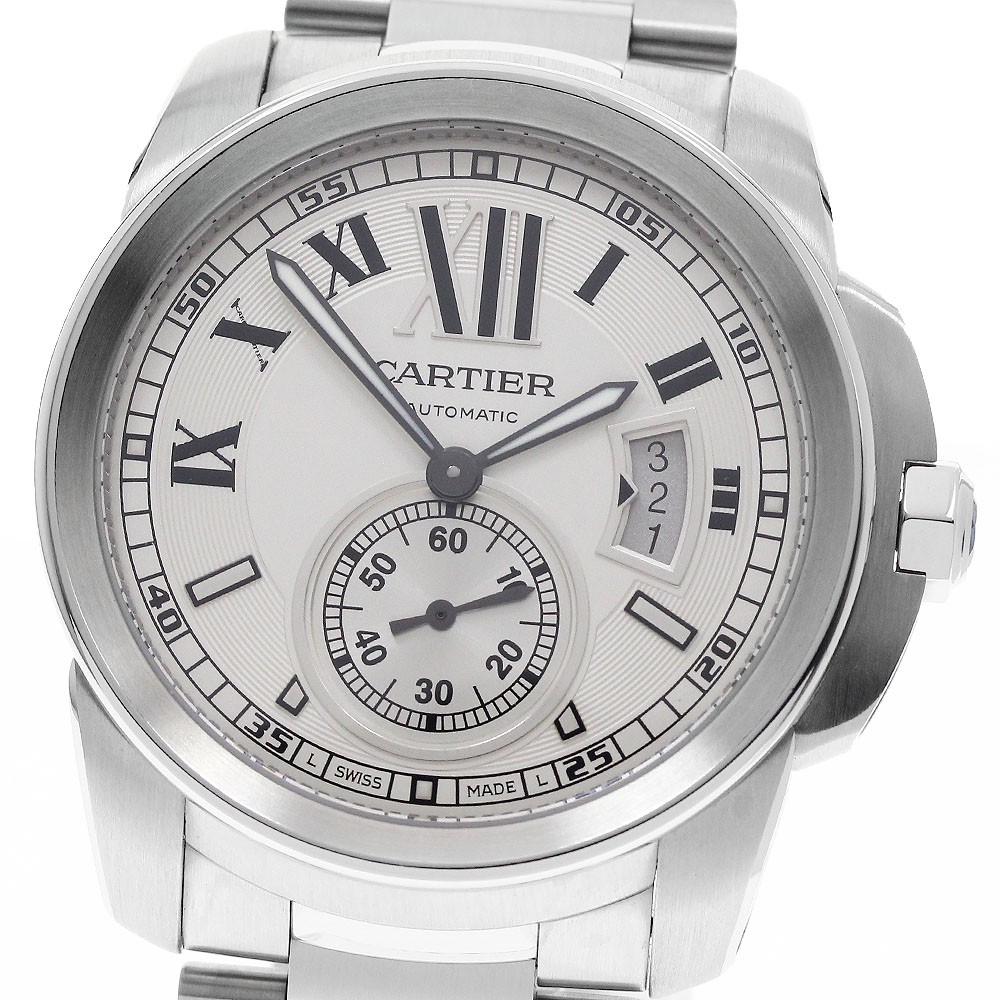 CARTIER Calibre de Cartier W7100015 Silver Dial Automatic Men&rsquo;s Watch_965057